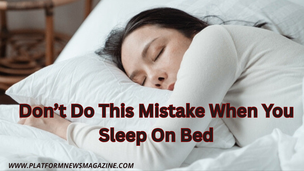 your sleep is being ruined just because of a small habit
