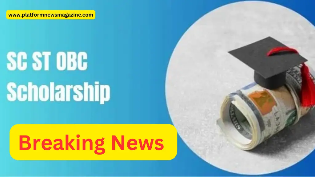 SC ST OBC Scholarship 2025